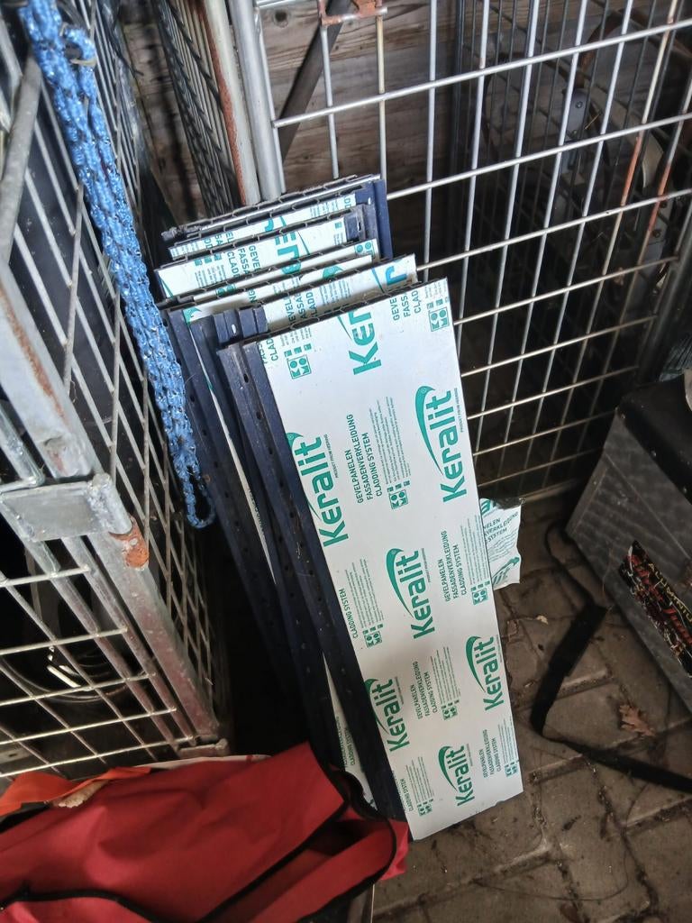 Keralit gevelpanelen, Doe-het-zelf en Verbouw, Platen en Panelen, Ophalen of Verzenden