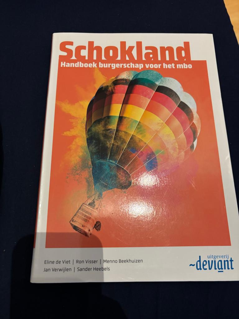 Schokland: Handboek burgerschap voor het MBO, Ophalen of Verzenden, Gamma, Nieuw, MBO