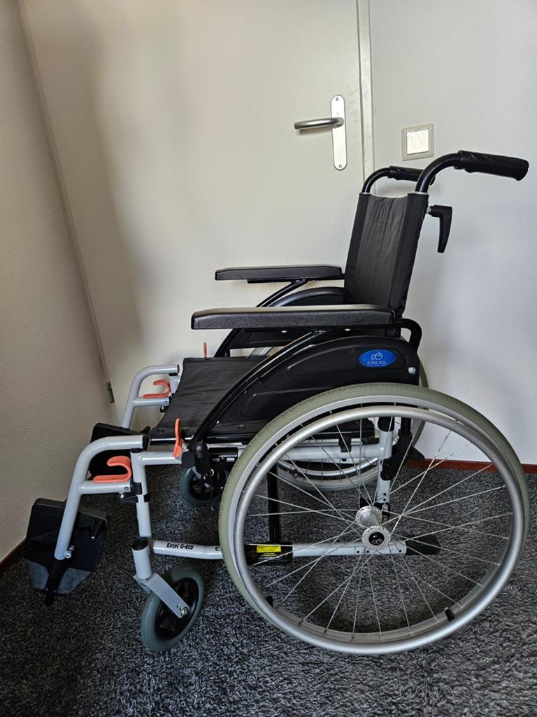 Excel g eco rolstoel, Diversen, Rolstoelen, Ophalen, Inklapbaar, Duwrolstoel