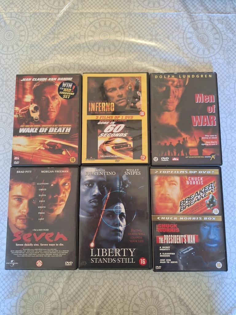 Dvd actie €1.50 per stuk alleen afhalen, Ophalen, Zo goed als nieuw