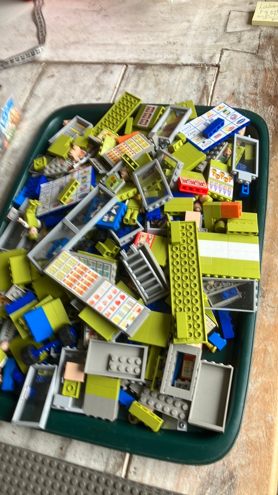 Plus bricks grondplaten en diverse stenen om winkel te maken, Ophalen of Verzenden, Zo goed als nieuw