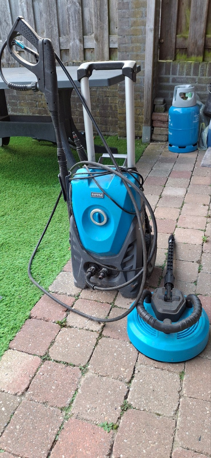Gamma hogedruk spuit, Ophalen, Gebruikt, Elektrisch
