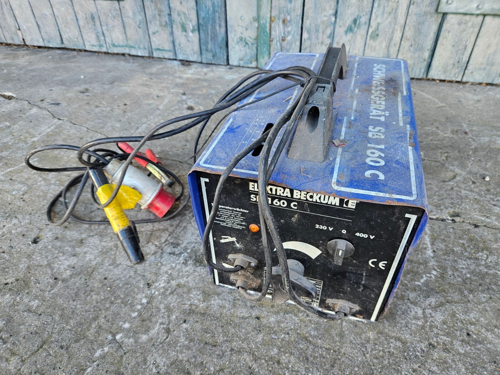Elektra Beckum SB 160 C Lasapparaat, Doe-het-zelf en Verbouw, Ophalen, Gebruikt, Minder dan 150 ampère, Elektroden