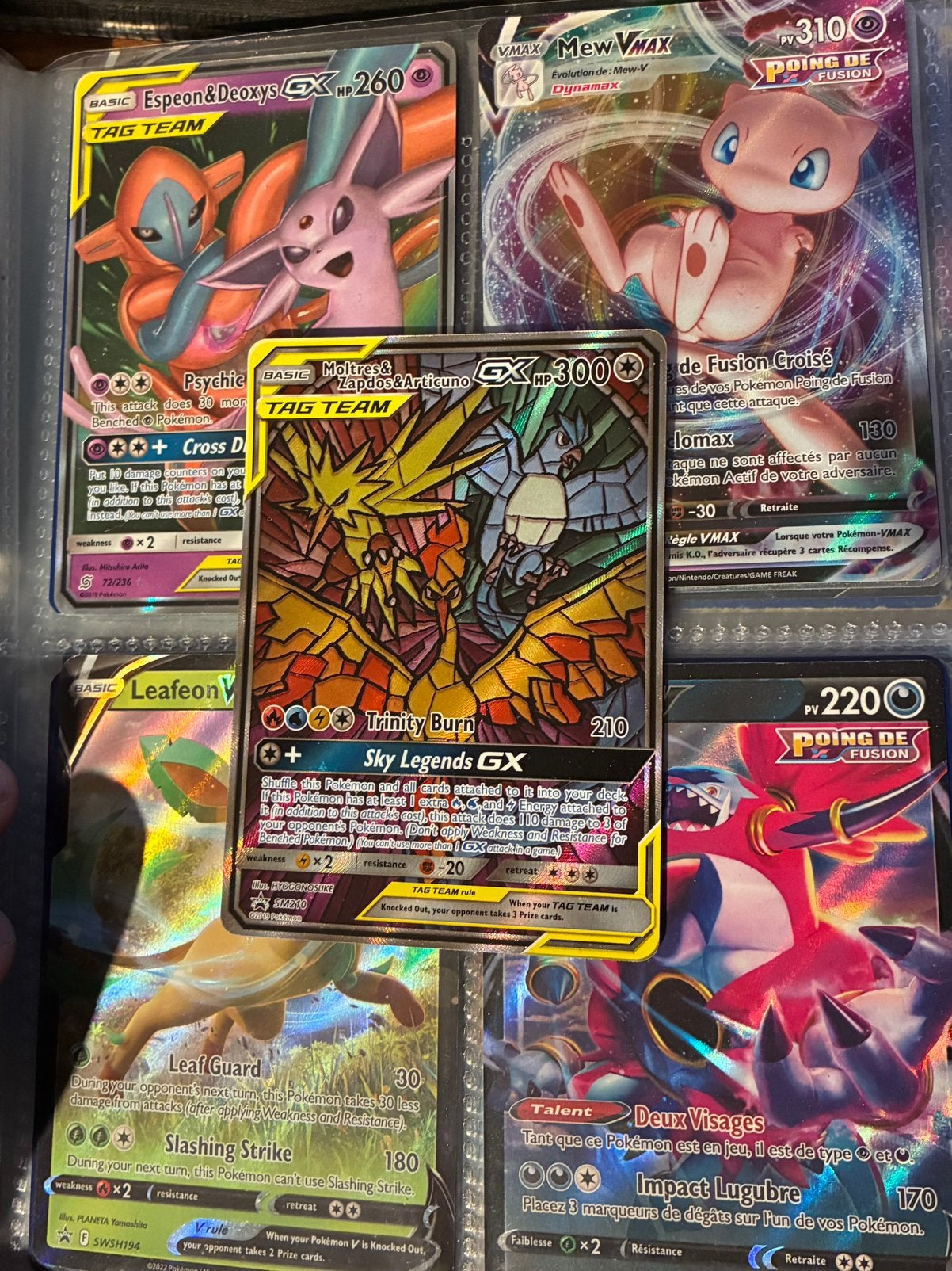 Moltres & Zapdos & Articuno GX #SM210, Ophalen of Verzenden, Zo goed als nieuw, Losse kaart