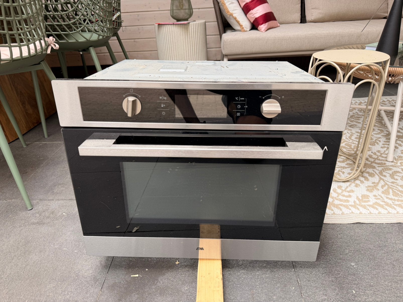 Combi oven - Magnetron, Ophalen, Zo goed als nieuw
