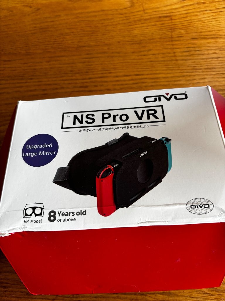 Vr 3d bril voor Nintendo switch, Ophalen, Zo goed als nieuw, VR-bril, Nintendo