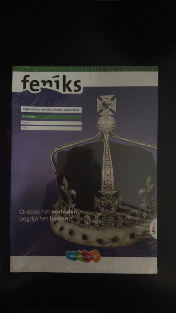 Feniks Geschiedenis 4/5 HAVO - Tijdvakken en Contexten, Boeken, Schoolboeken, Ophalen of Verzenden, Nieuw, HAVO, Geschiedenis