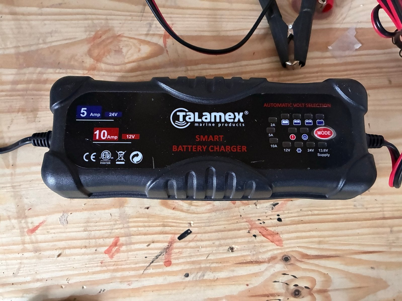 Talamex Smart 12/24V Acculader & Voeding - 10A, Watersport en Boten, Ophalen of Verzenden, Zo goed als nieuw, Motor en Techniek