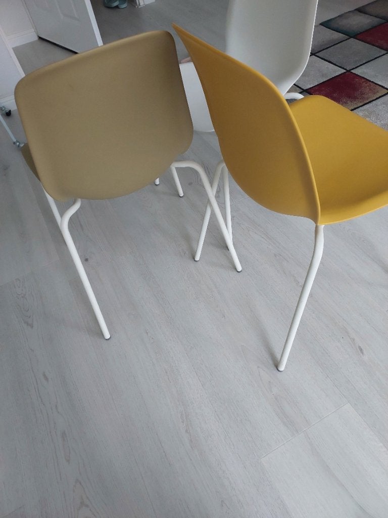 Eetkamerstoelen, Huis en Inrichting, Stoelen, Ophalen, Gebruikt, Overige kleuren, Drie