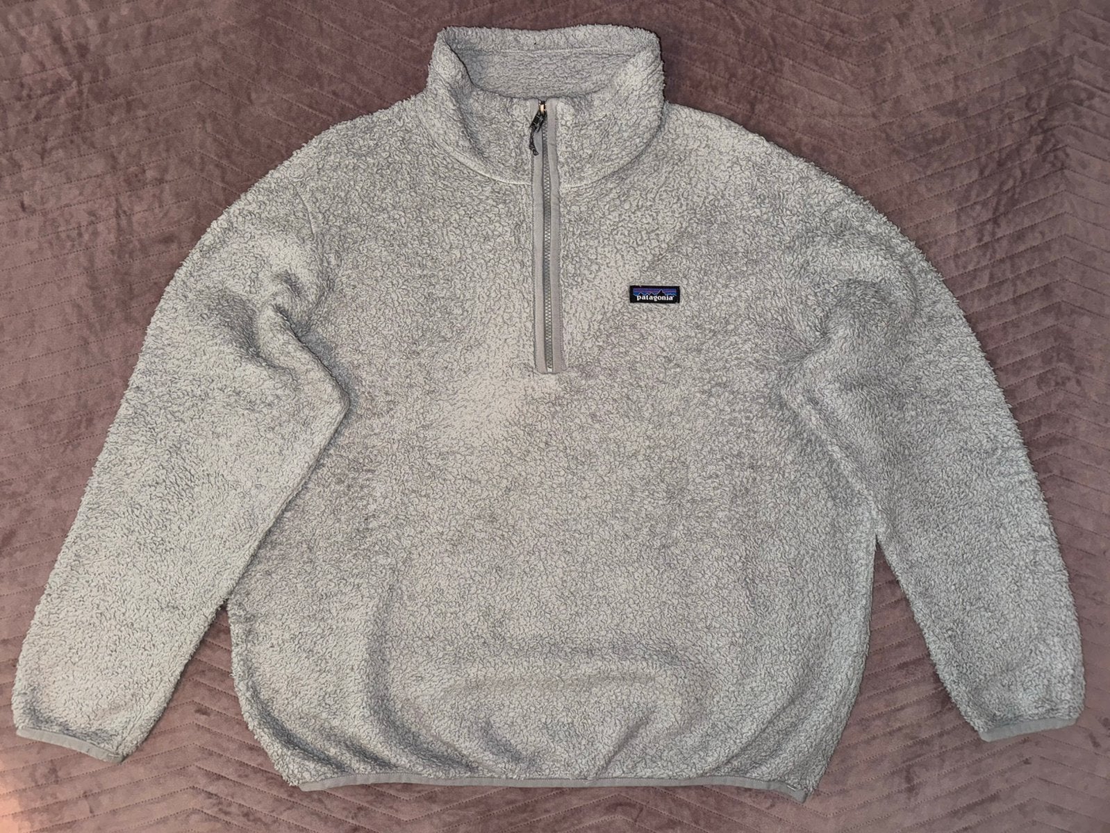 Patagonia Los Gatos 1/4 Zip Fleece, Ophalen of Verzenden, Zo goed als nieuw, Maat 56/58 (XL), Grijs