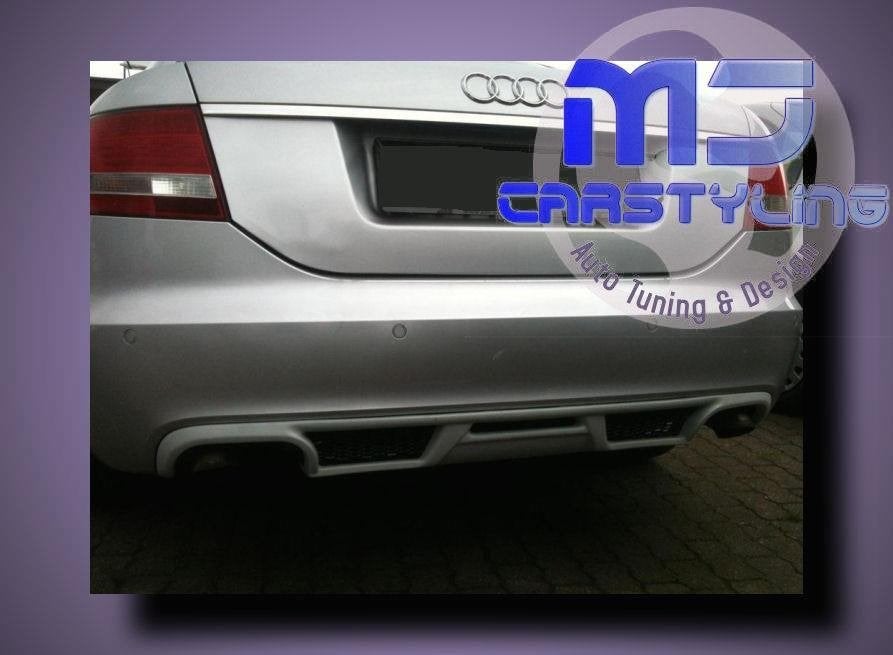 Audi A6 [C6] - Achterbumper spoiler, Ophalen of Verzenden, MJ-Carstyling, Info@mj-carstyling.net, Sibeliusstraat 81 5011JH Tilburg