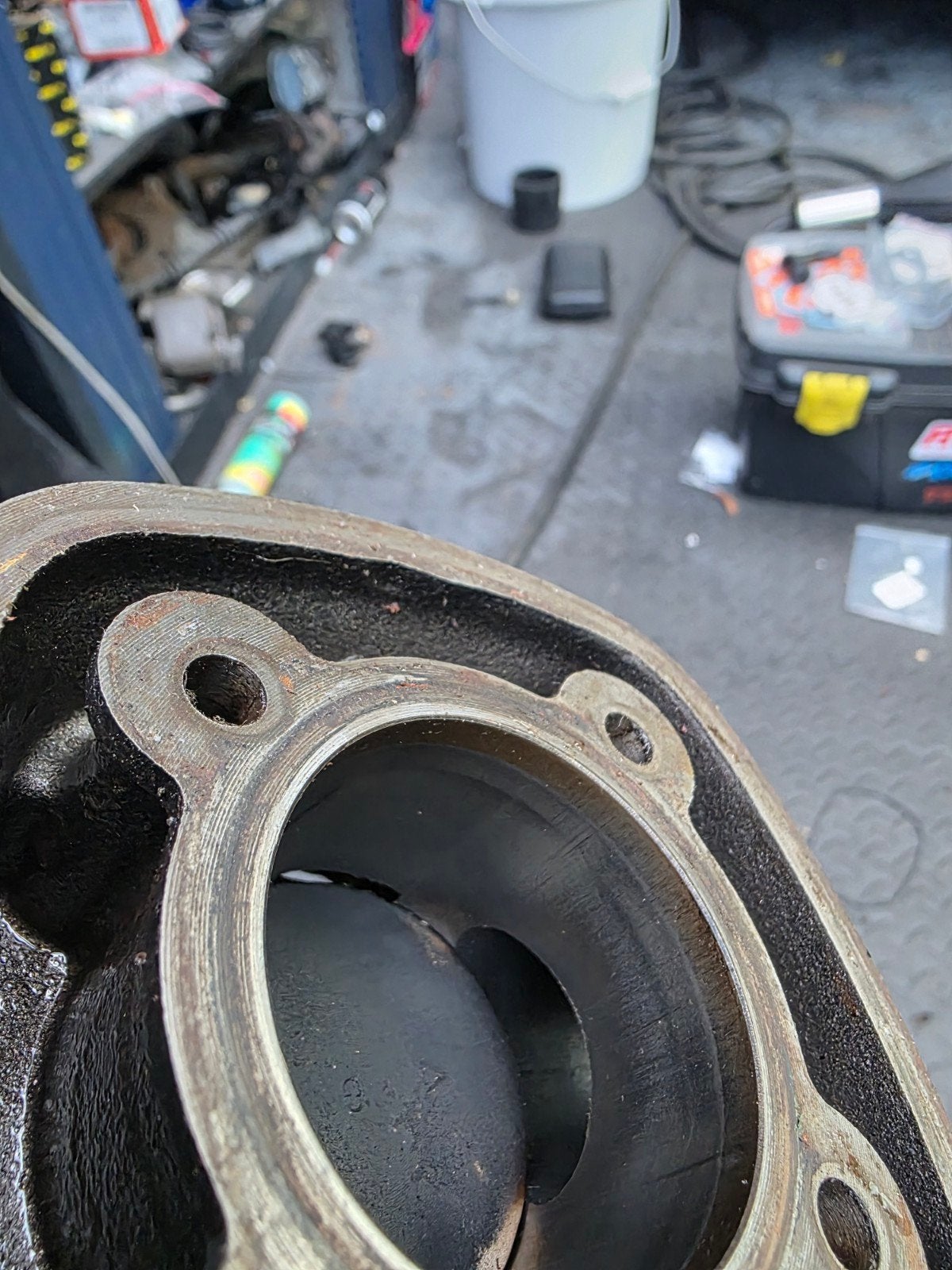 DR 70cc cilinder Piaggio LC en Sito Plus uitlaat, Fietsen en Brommers, Ophalen of Verzenden, Gebruikt, Cilinder, Piaggio