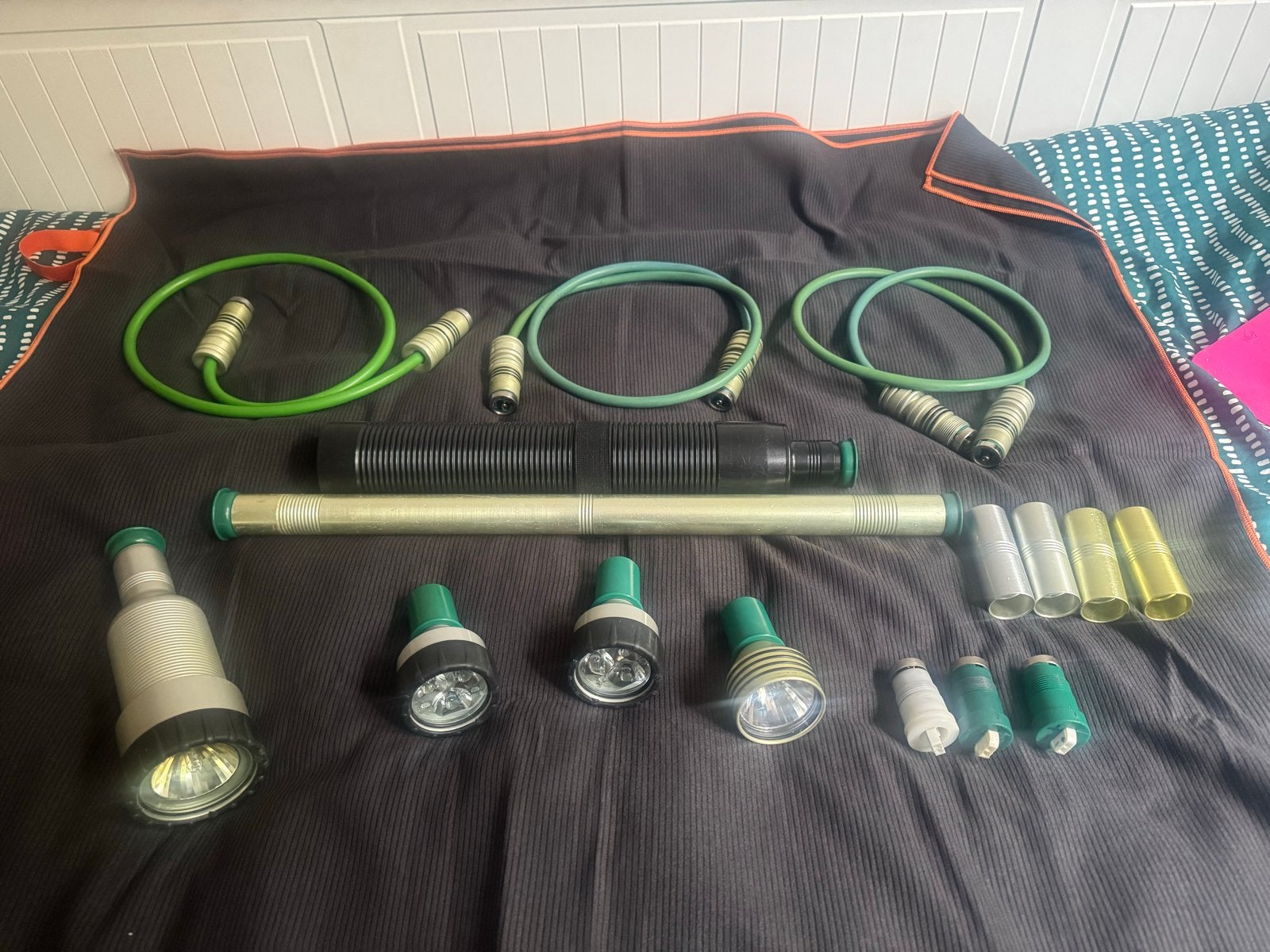 Greenforce duiklampen en accessoires, Watersport en Boten, Ophalen, Gebruikt, Duiklamp