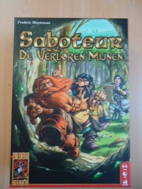 Saboteur, De verloren mijnen, nieuw bordspel, Vijf spelers of meer, Ophalen of Verzenden, Nieuw, 999 Games