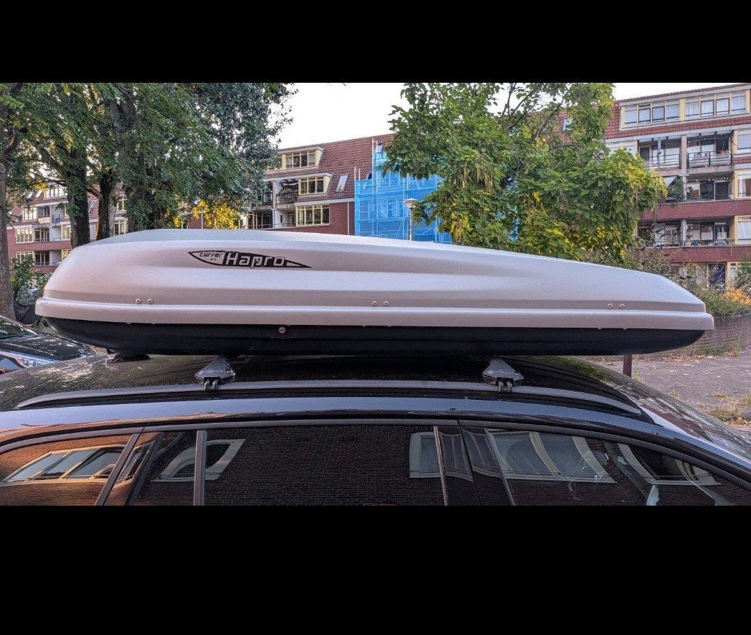 TE HUUR Hapro Carver 8.4 dakkoffer - 550 liter XL inhoud, Ophalen, Zo goed als nieuw