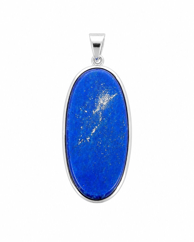 Lapis Lazuli Hanger Vidya - Echt Zilver, Info@sacredstones.nl, Nieuw, Met edelsteen, Haarlemmerstraatweg 31