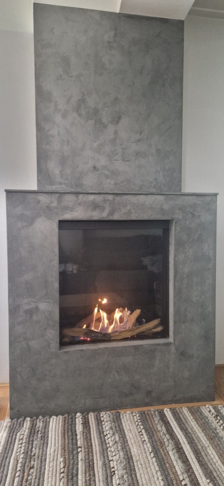 Kal-Fire 60 gesloten gashaard, Ophalen, Inbouwhaard, Gashaard