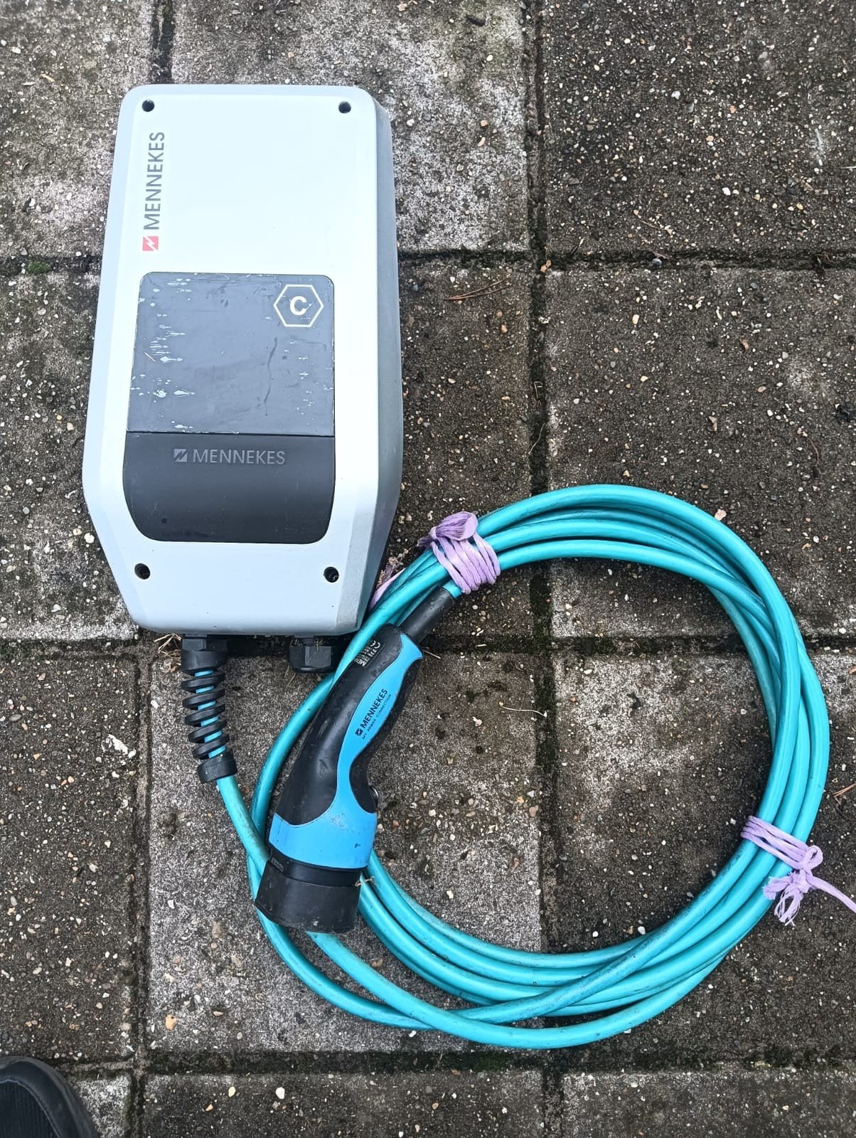 Mennekes Laadpaal met Laadkabel amtron compact 2.0 c2 11 kW, Ophalen, Laadkabel
