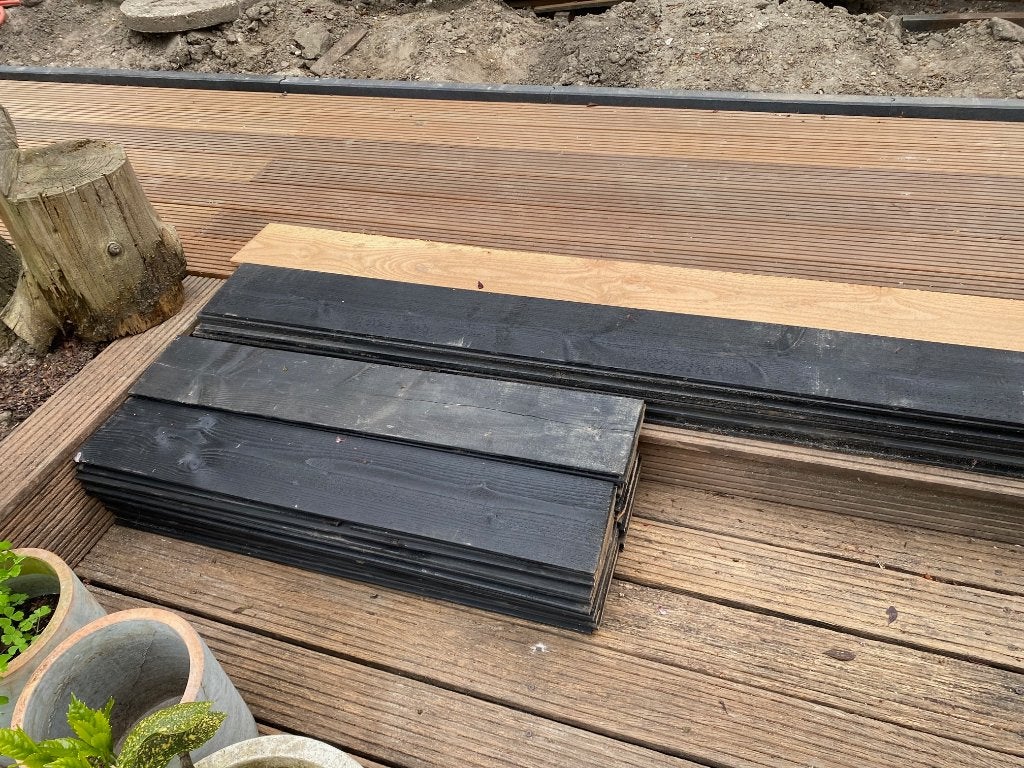 restpartij douglas hout, Ophalen, Nieuw, 250 cm of meer, Planken
