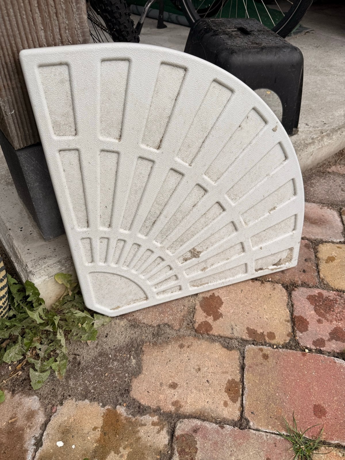 Parasolvoet 1/4 deel - stevige basis voor uw parasol, Tuin en Terras, Ophalen, Gebruikt, Parasolvoet