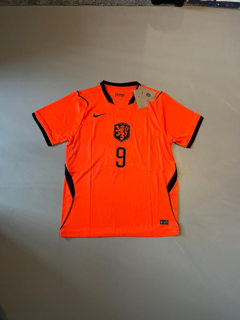Nederlands WK Shirt Brian Brobbey #9 Maat L Nieuw, Sport en Fitness, Maat L, Verzenden, Nieuw, Shirt