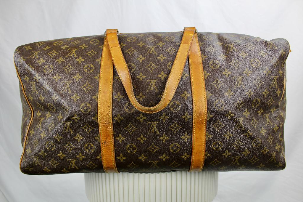 Louis Vuitton Sac Souple 55 - 1168, 30 cm of meer, Gebruikt, Bruin, Minder dan 35 cm