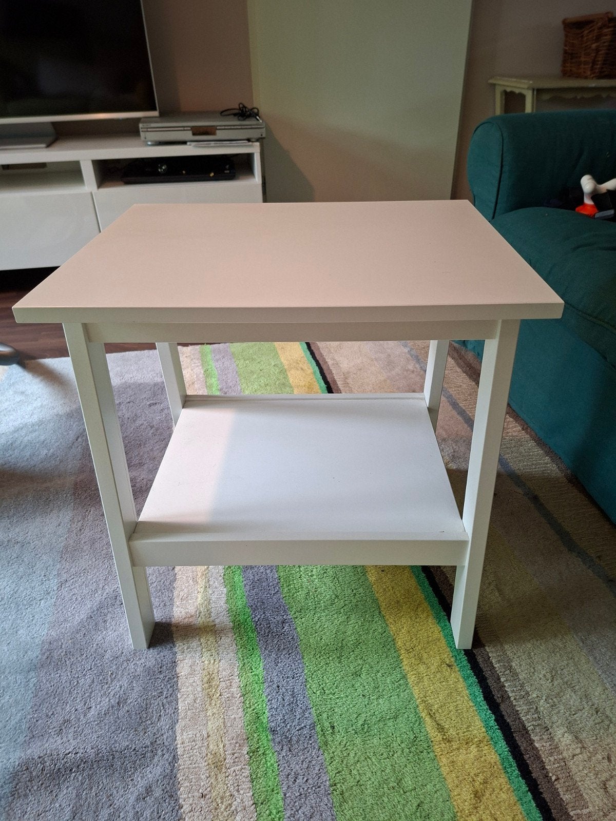 IKEA LUNNARP bijzettafel wit, Huis en Inrichting, Ophalen, Minder dan 45 cm, Modern, Scandinavisch, Vierkant