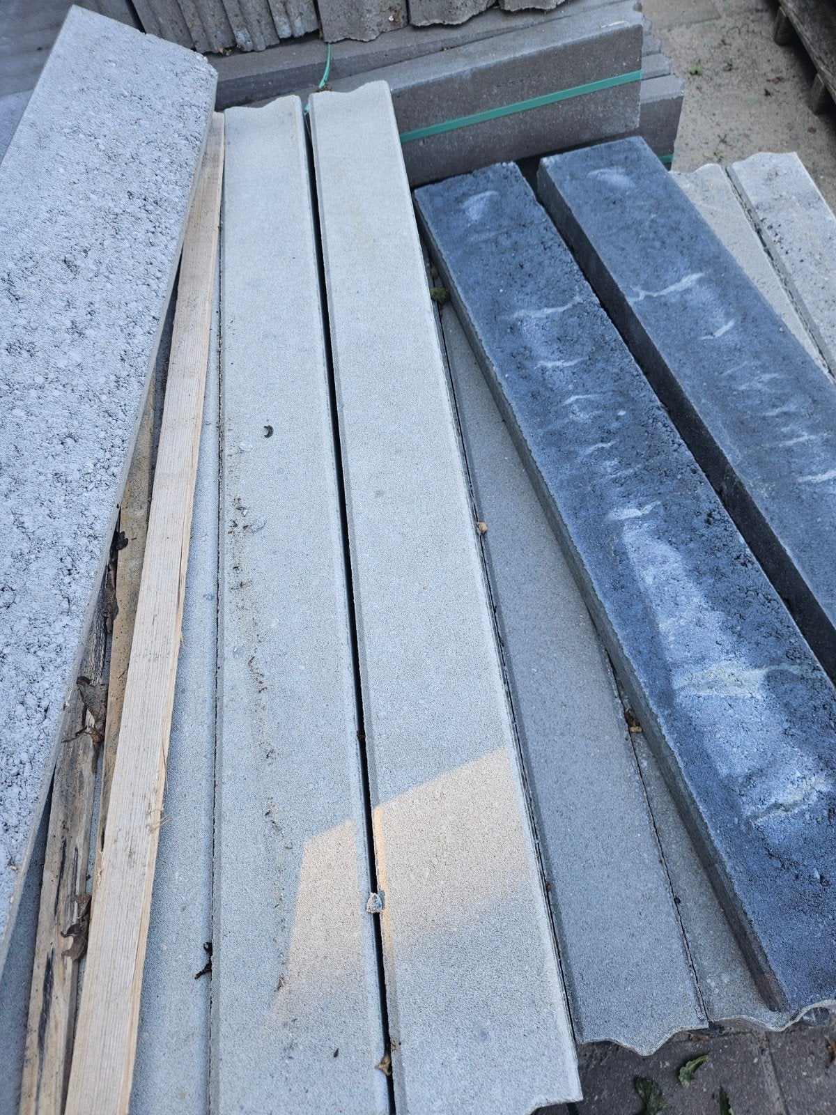 Betonbanden 10x20 grijs