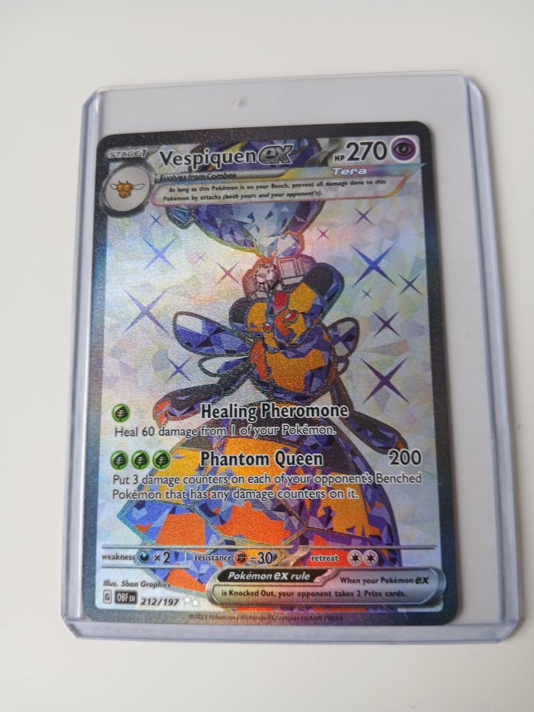Pokémon kaart Vespiquen EX, Ophalen of Verzenden, Zo goed als nieuw