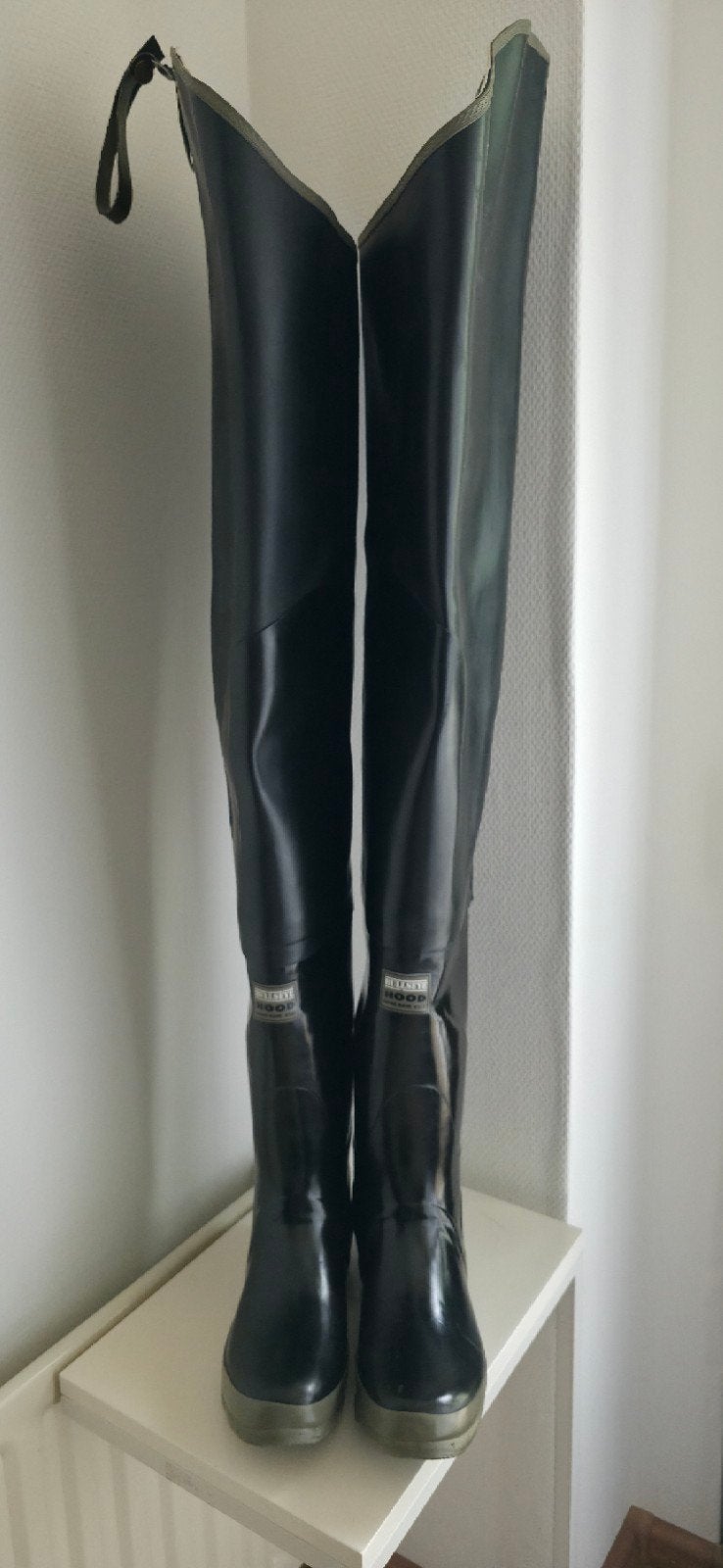 Bullseye Hood Lieslaarzen Waders - Maat 44 (Z.G.A.N.), Overige kleuren, Overige typen, Ophalen of Verzenden, Zo goed als nieuw