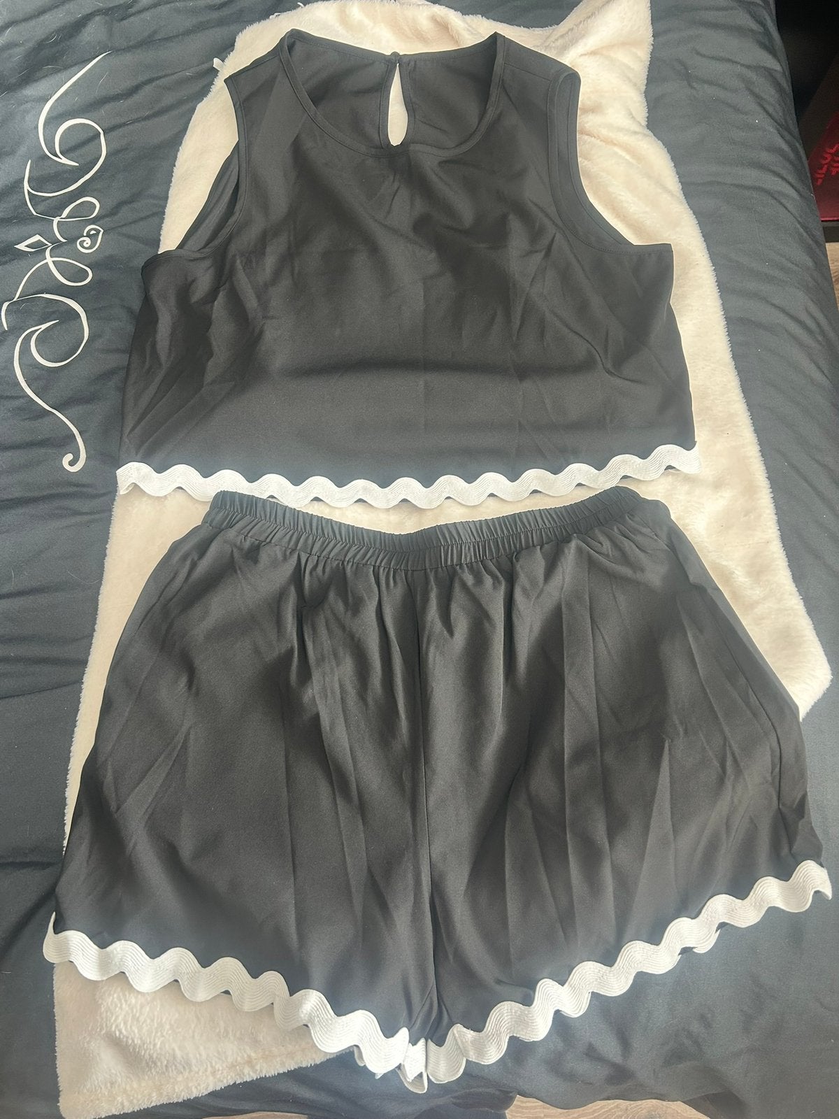Nieuw zomersetje S, Kleding | Dames, Jumpsuits, Verzenden, Zo goed als nieuw, Maat 38/40 (M)