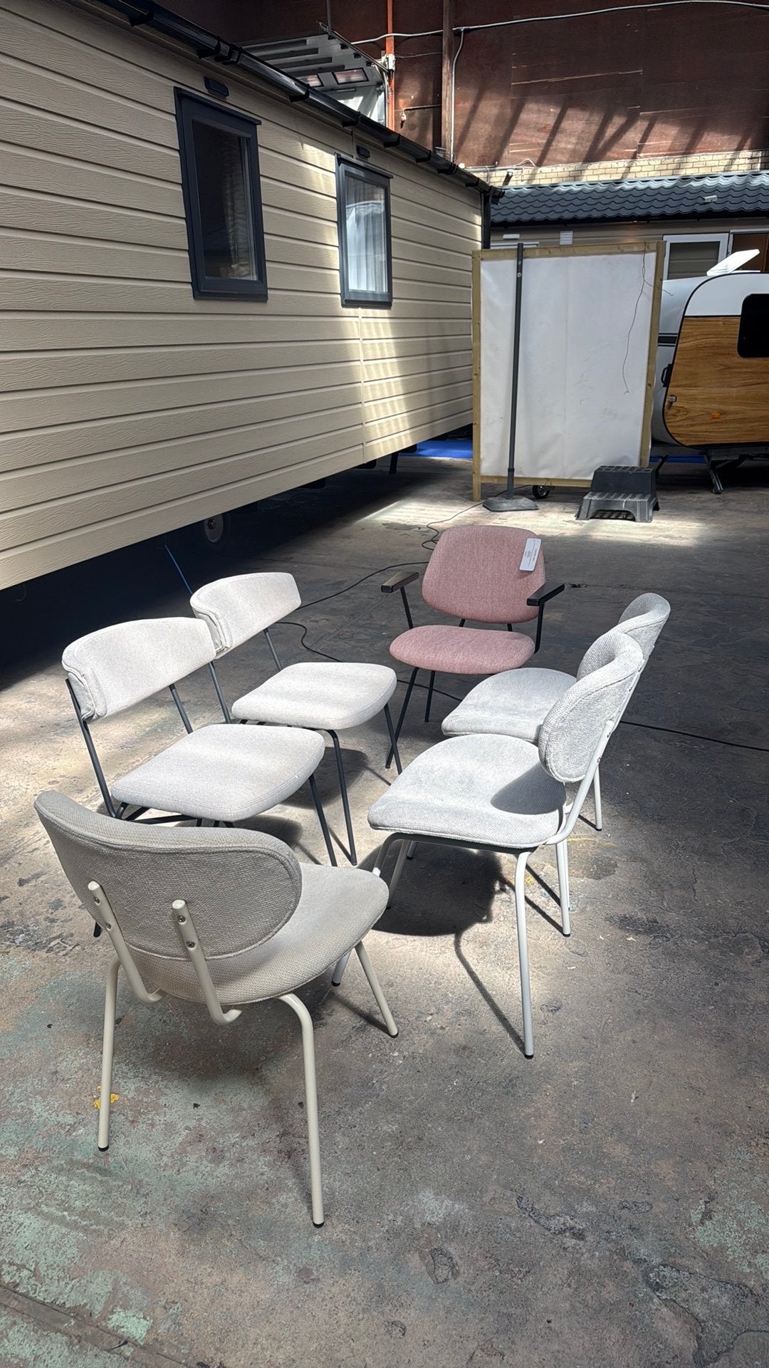 Set stoelen gloednieuw! 6 stoelen voor maar €60!!, Ophalen, Nieuw, Overige kleuren, Vijf, Zes of meer stoelen