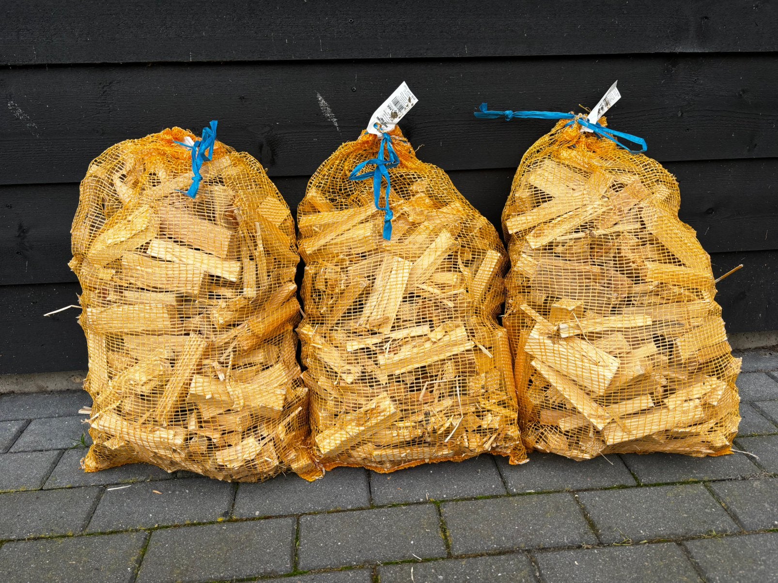Aanmaakhout grote zakken 5kg droog en schoon, Tuin en Terras, Minder dan 3 m³, Ophalen
