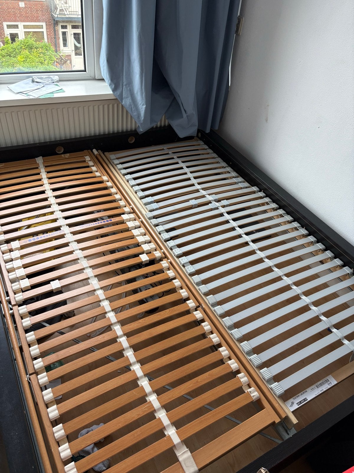 2x Elektrische lattenbodems 80x200 cm - Hoge kwaliteit, Huis en Inrichting, Slaapkamer | Matrassen en Bedbodems, Ophalen, Gebruikt