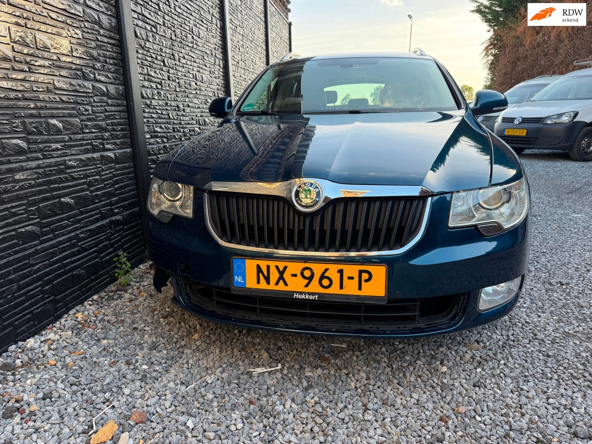 Skoda Superb Combi 1.6 TDI Greenline Ambition Business Line, Auto's, Voorwielaandrijving, Euro 5, Gebruikt, 4 cilinders