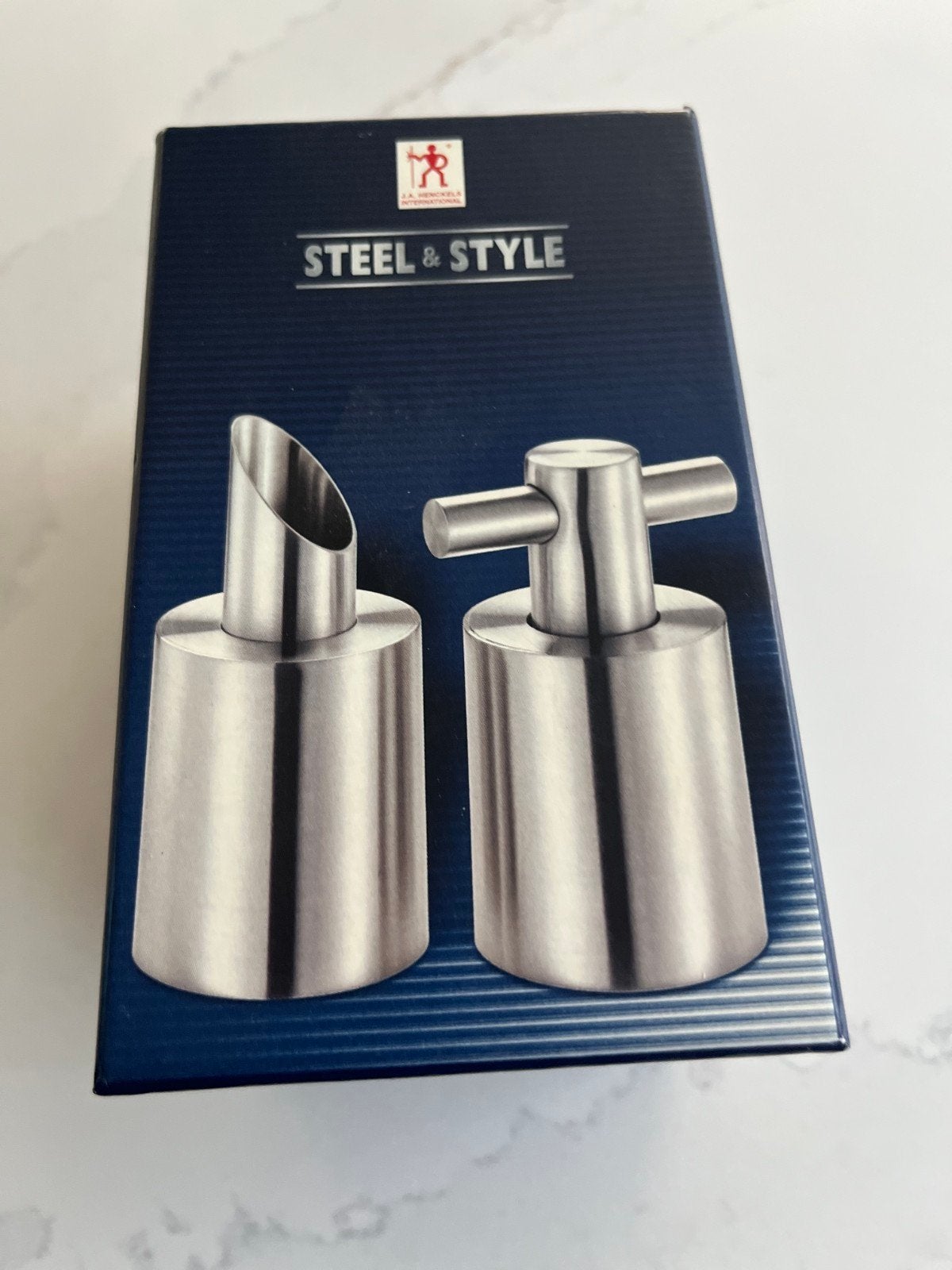 ZWILLING J.A. Henckels Wijnaccessoires Set - Steel & Style, Ophalen, Overige typen, Metaal, Overige merken