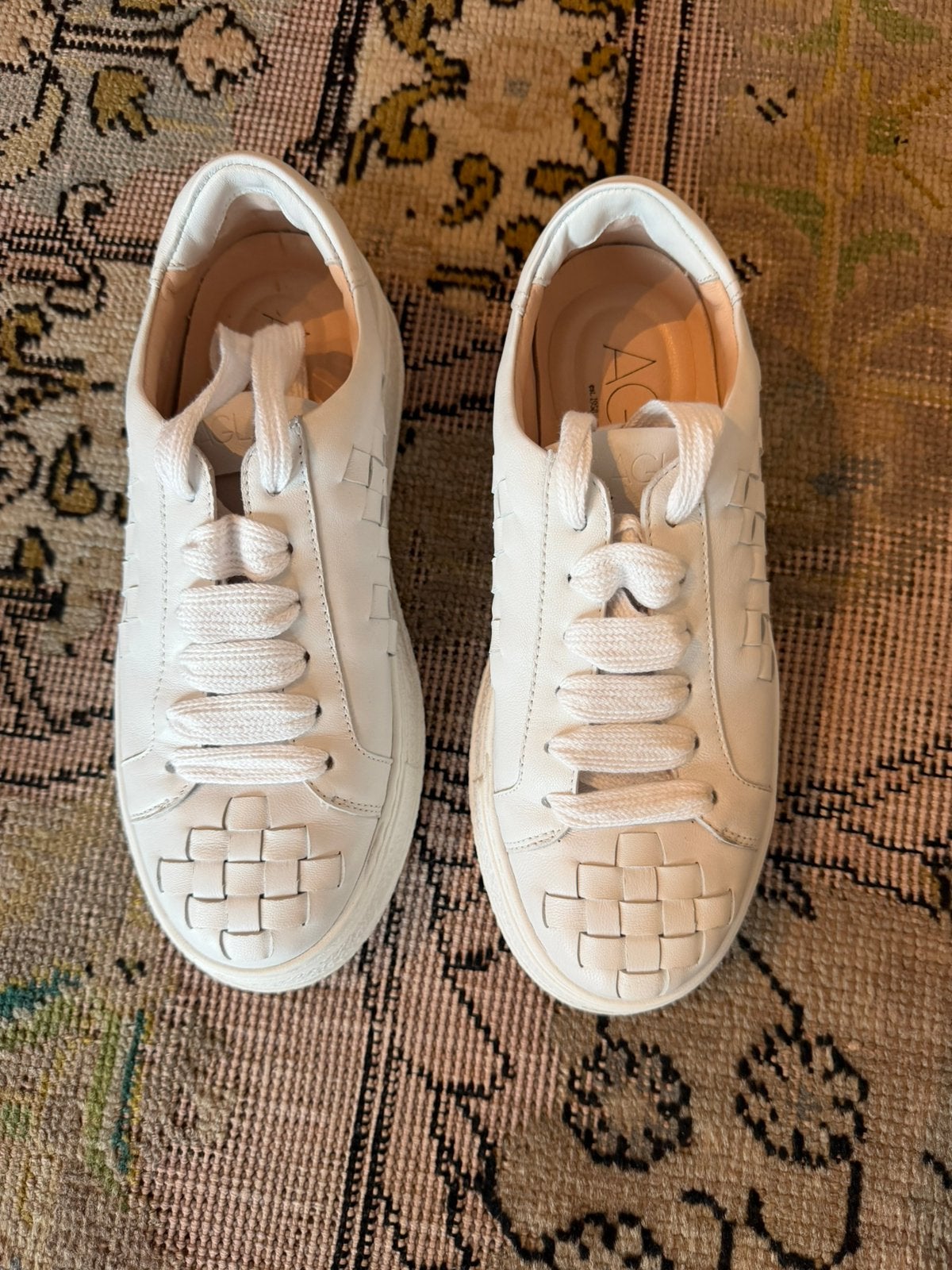 AGL sneakers maat 38, Verzenden, Wit, Sneakers of Gympen, Zo goed als nieuw