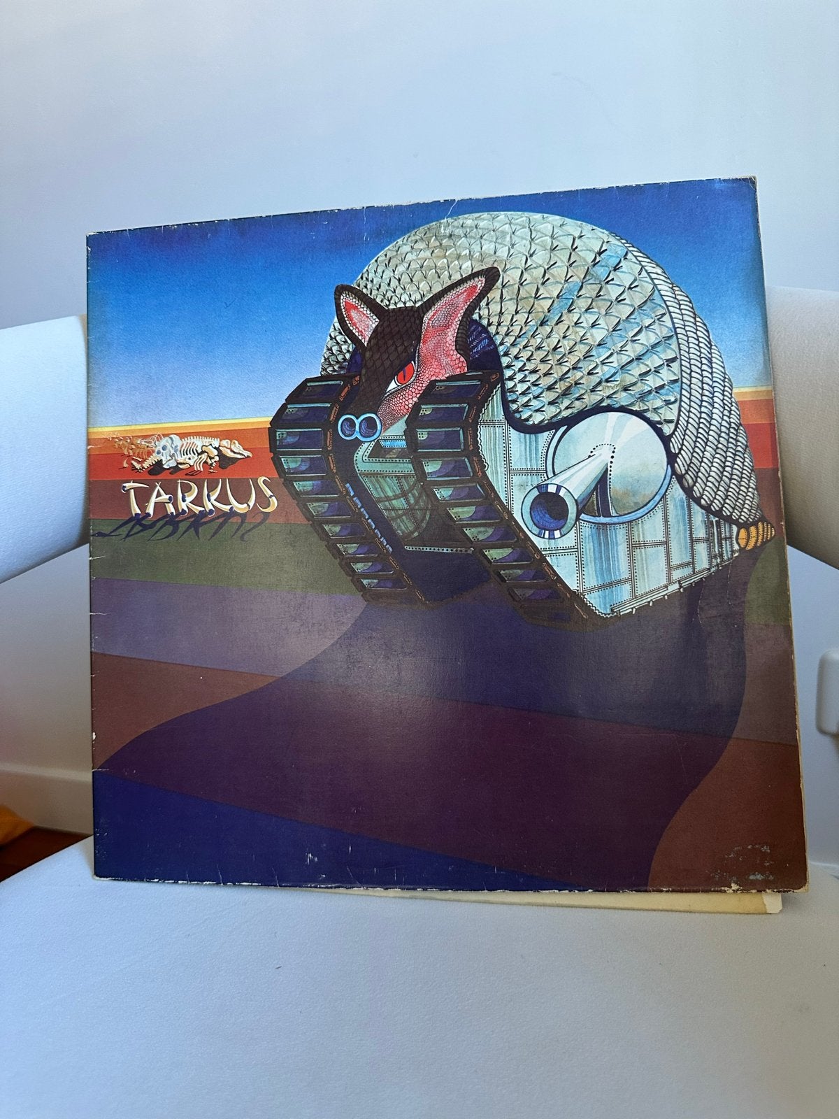 Emerson, Lake & Palmer - Tarkus LP (1971), Cd's en Dvd's, Ophalen, LP, Originele persing, 12 inch