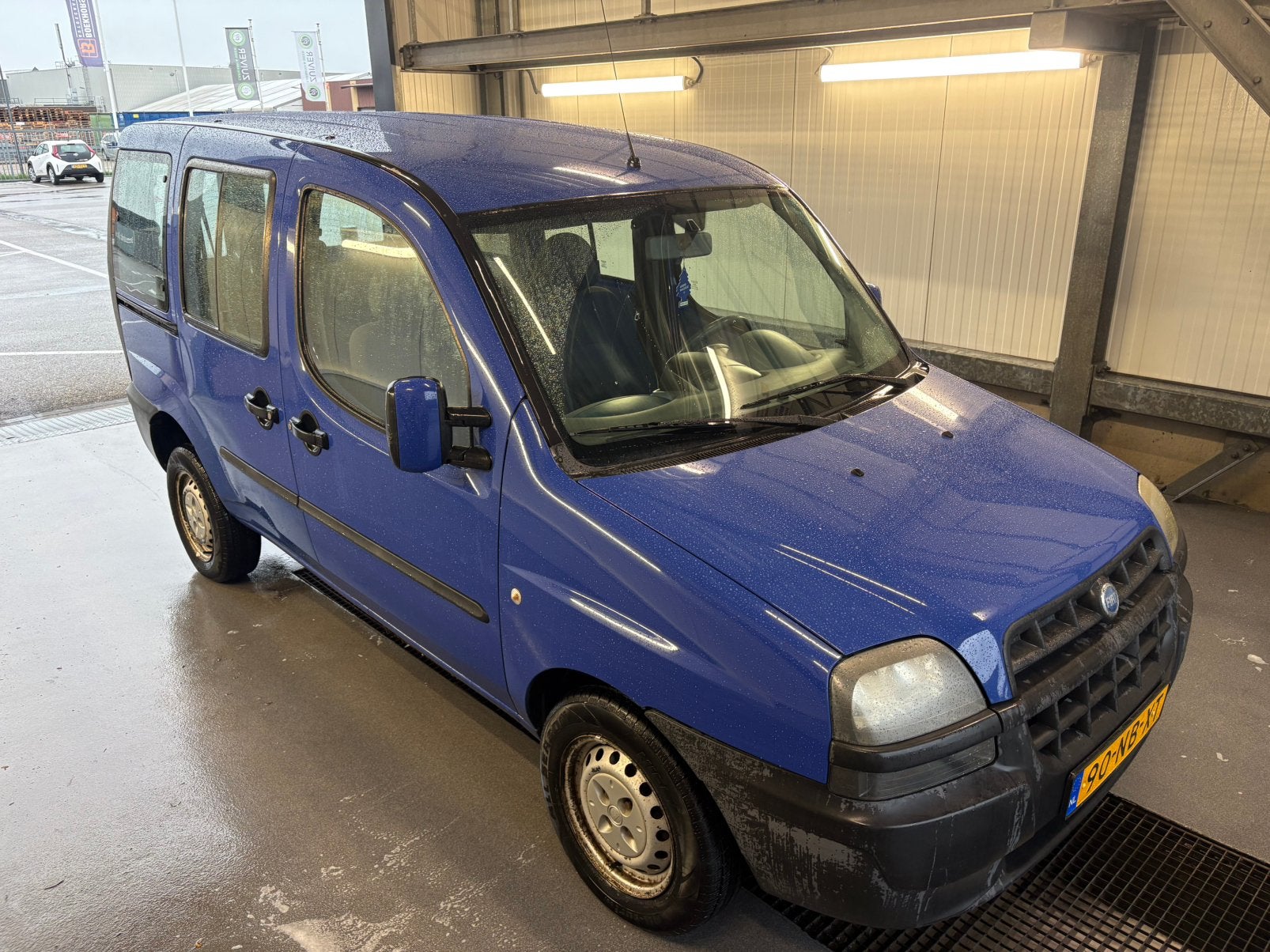 Fiat Doblo 1.6 2003 Blauw, Voorwielaandrijving, 1596 cc, Doblo, Blauw