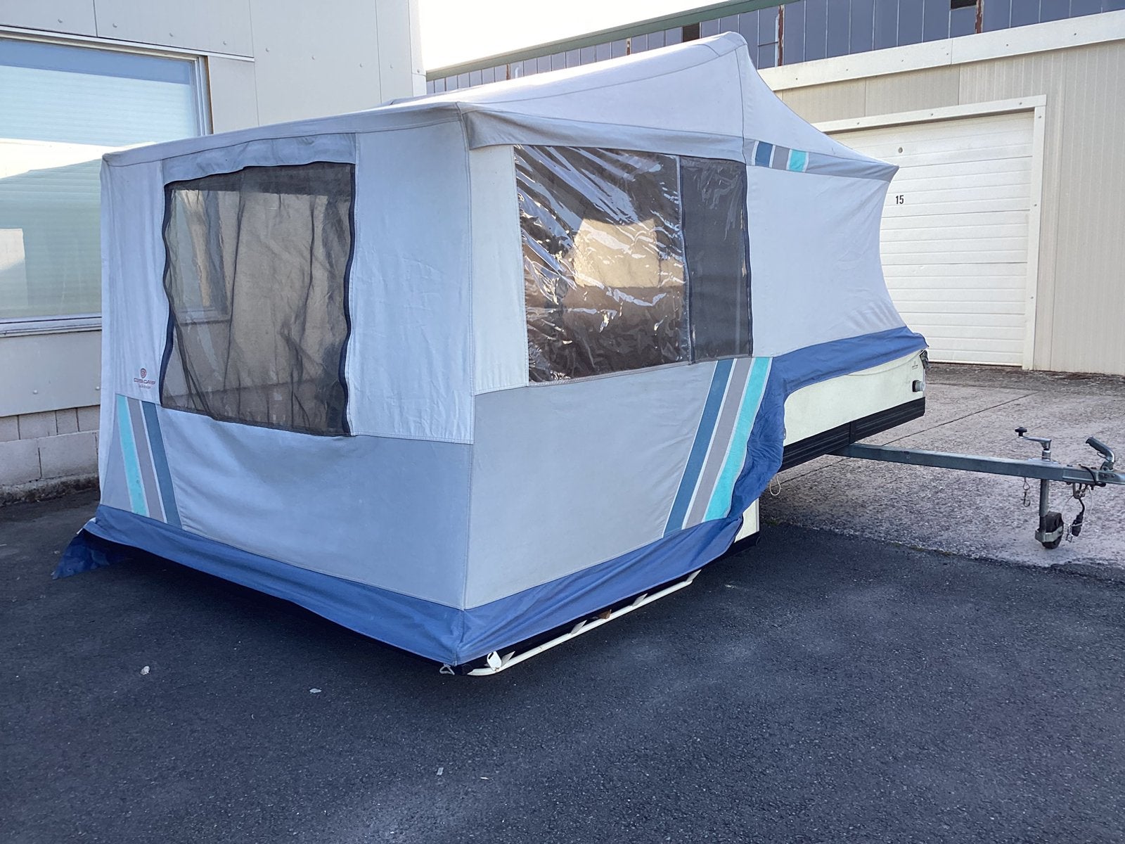 Vouwwagen te koop, geschikt voor Festivals zoals de TT, Ophalen, Gebruikt, Tot en met 4