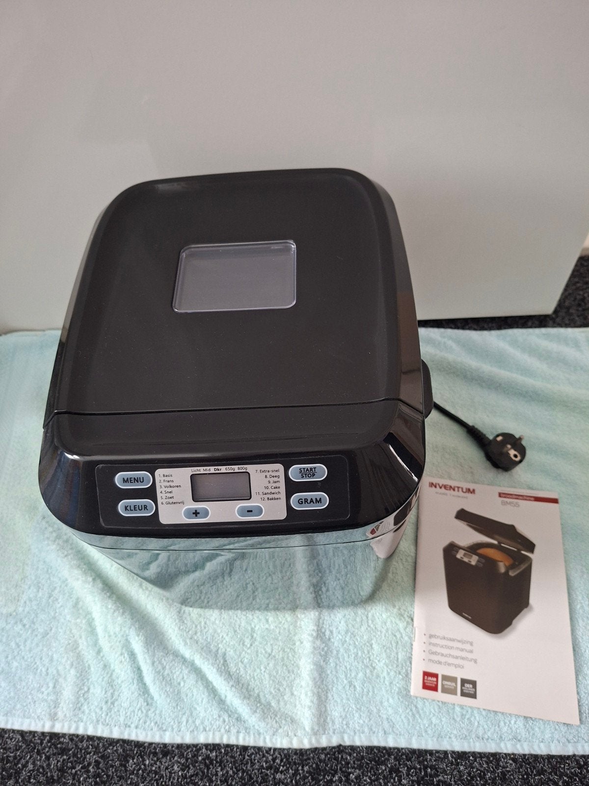Broodbakmachine Inventum, Witgoed en Apparatuur, Ophalen, Zo goed als nieuw, Kijkvenster