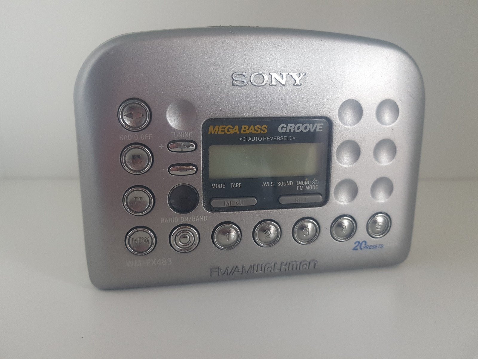 Goedwerkende Sony Walkman WM-FX483 met FM Radio, Ophalen of Verzenden, Walkman