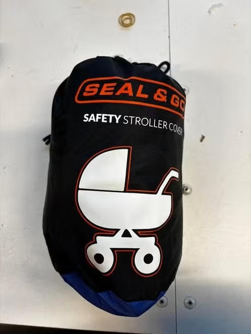ZGAN! Seal & Go safety kinderwagen reis hoes / zak €15,99, Kinderen en Baby's, Ophalen of Verzenden, Zo goed als nieuw