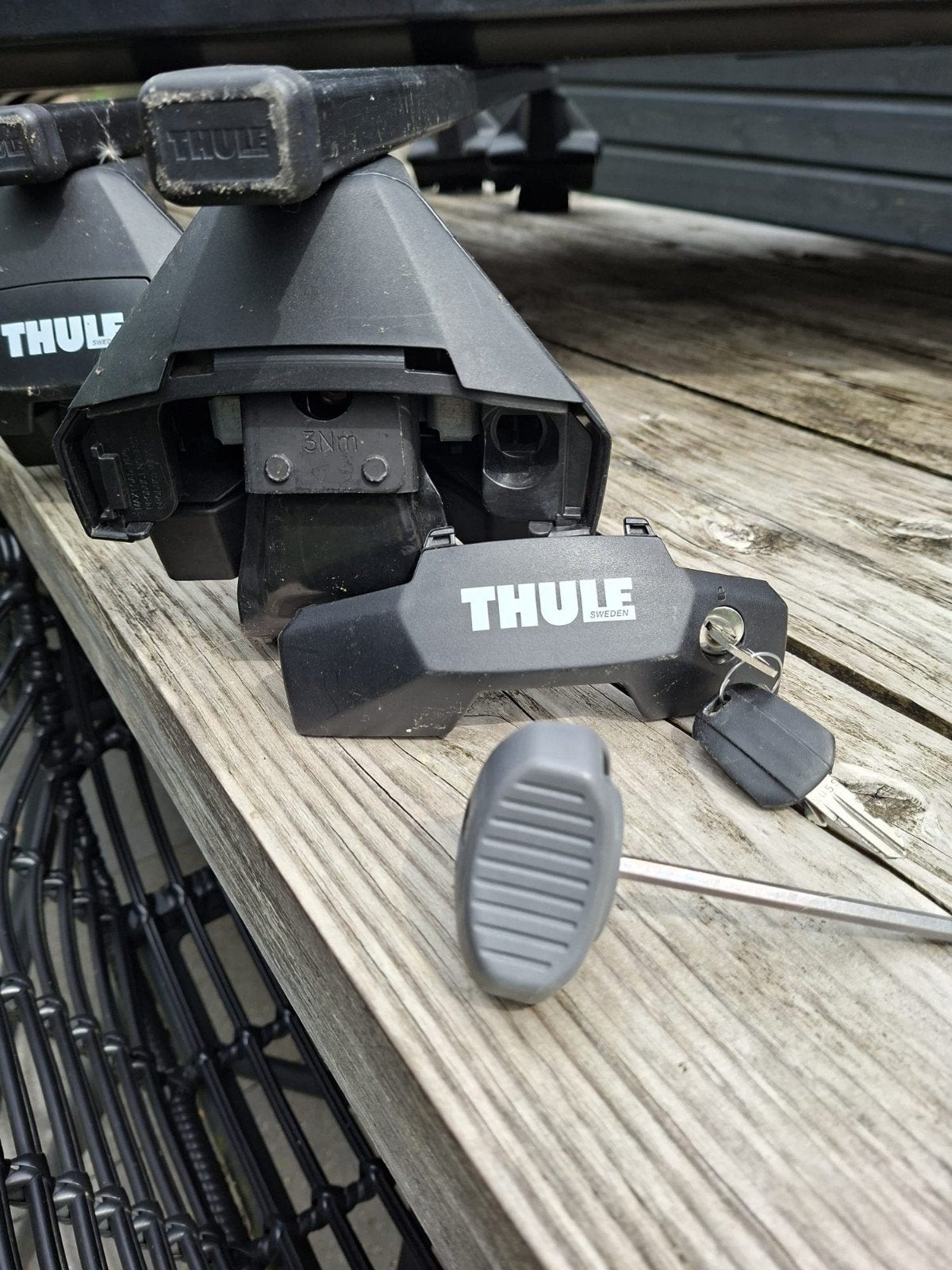 Thule dakdragers Opel Astra Tourer, Auto diversen, Dakdragers, Ophalen, Zo goed als nieuw