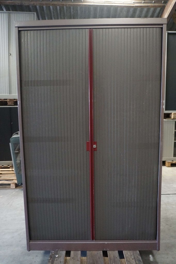 Archiefkast roldeurkast garagekast gereedschapskast, Gebruikt, 100 tot 150 cm, Niet ingevuld, Meerdere deuren