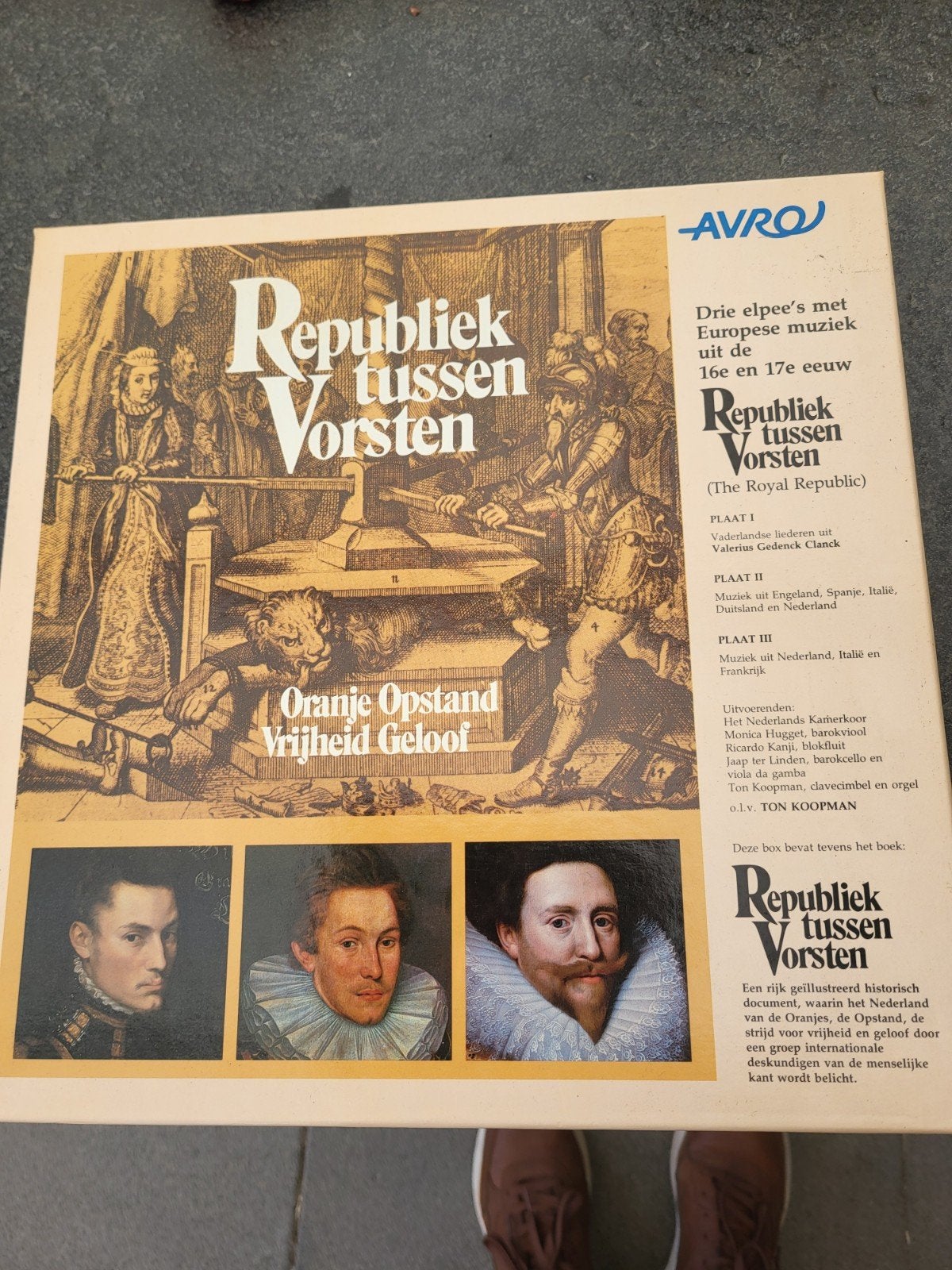 Republiek tussen Vorsten: 3 LP's met Europees muziek, Boxset, Overige componisten, Overige typen, 12 inch