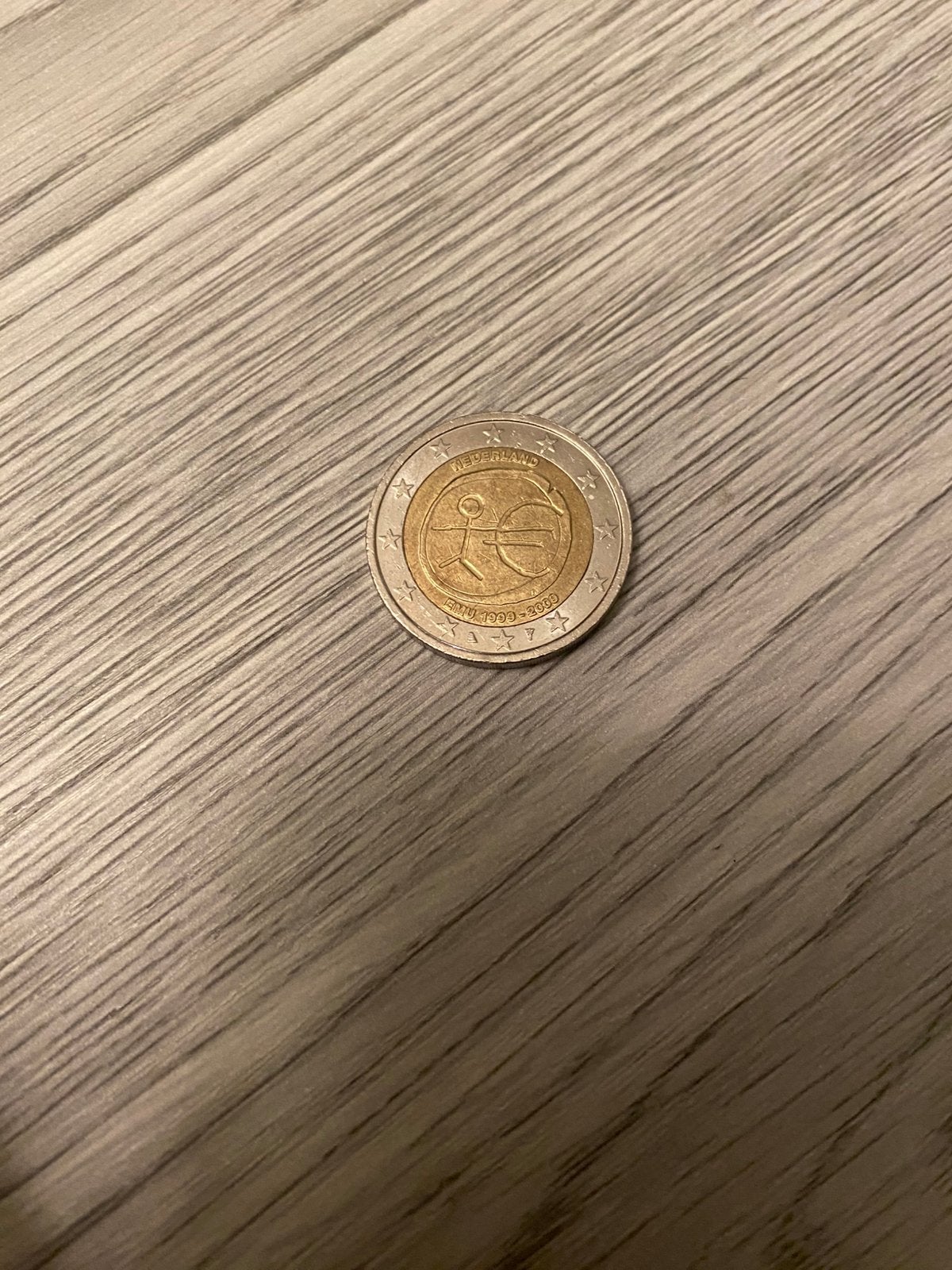 2 Euro Herdenkingsmunt Nederland 2009 EMU, Postzegels en Munten, Munten | Europa | Euromunten, Ophalen, 2 euro, Losse munt