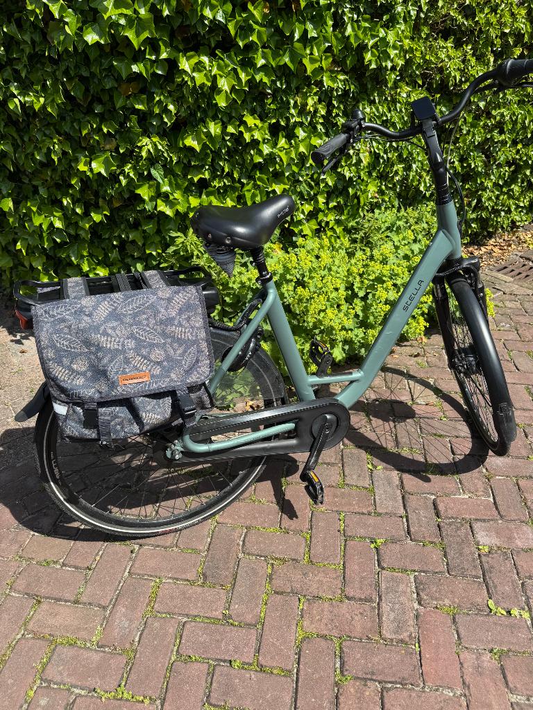 Elektrische damesfiets frame 53cm als nieuw, Zo goed als nieuw, 51 tot 55 cm, 50 km per accu of meer, Ophalen