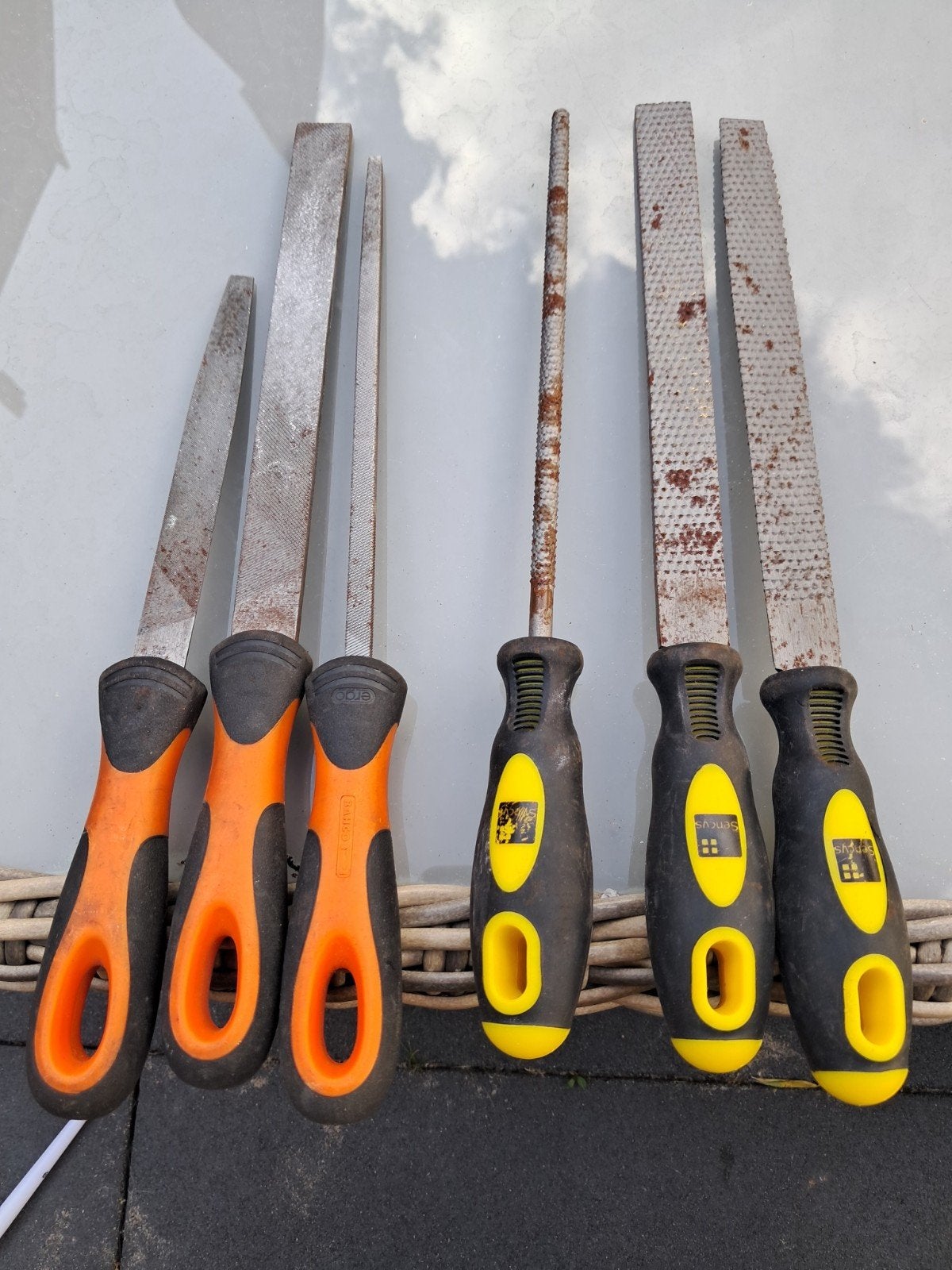 Vijl en rasp set voor staal en hout, Ophalen, Gebruikt, Vijl/Rasp