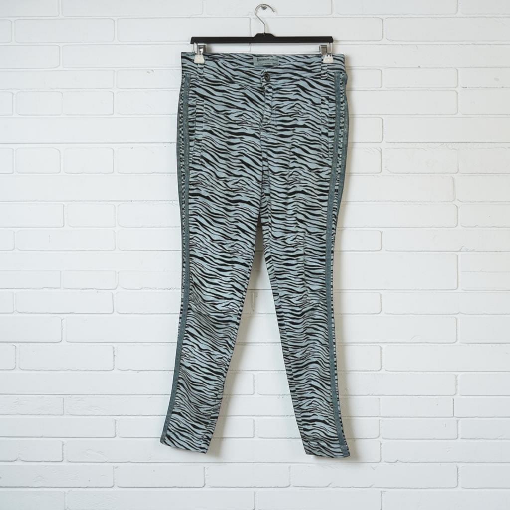 Summum Jeans Maat 36 Lichtblauw Zebra Skinny, S, Blauw, Ophalen of Verzenden, Zo goed als nieuw